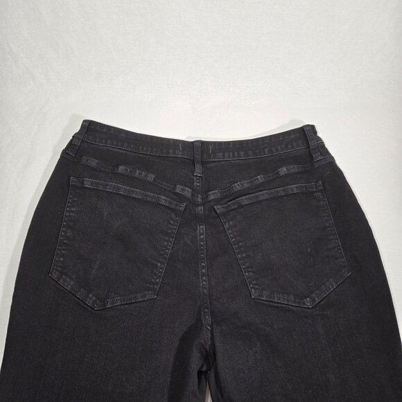 MADEWELL Hi-Rise Magic-Pockets CURVY SKINNY FLARE Black Jeans Women's Size 32. - Picture 7 of 17